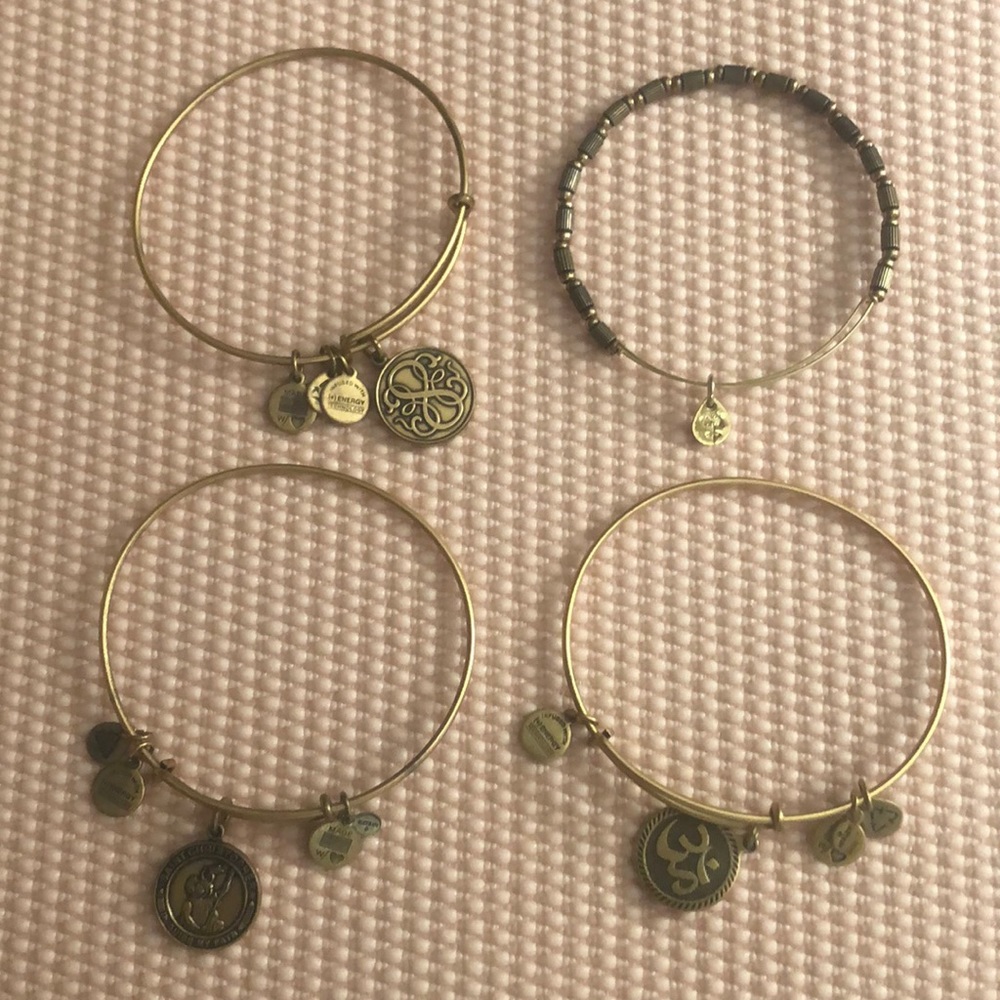 Alex & Ani charm bracelets